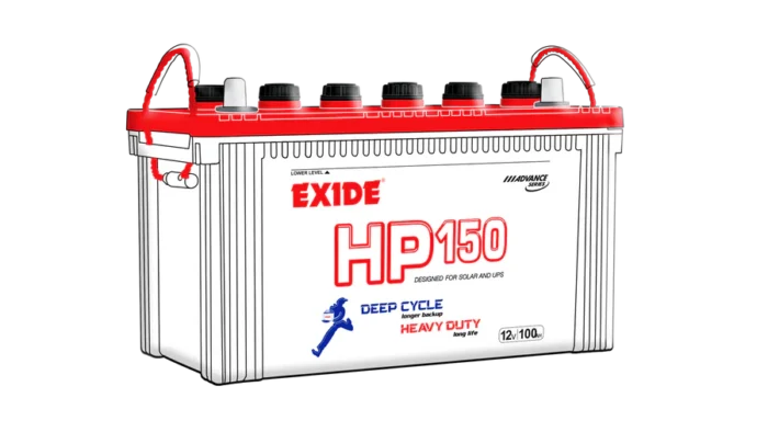 Exide HP-150 Lead Acid Battery