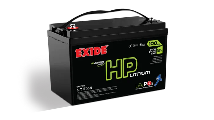 Exide HP LITHIUM 12V 100AH