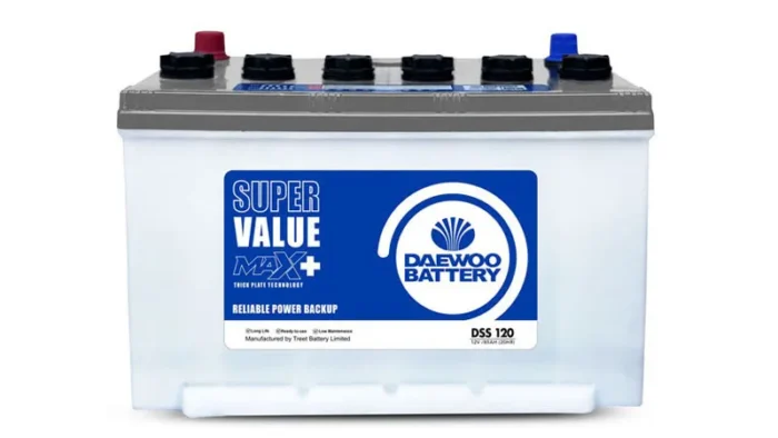 DAEWOO DSS 120 DEEP CYCLE BATTERY